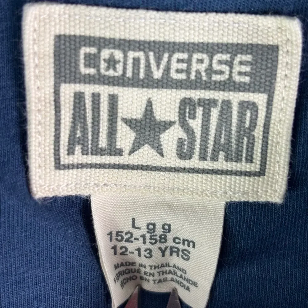 CONVERSE ALL STAR FullZip Blue Sweatshirt/Pants Set Youth Size LRG 12-13yrs